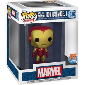 
                
                    Load image into Gallery viewer, Iron Man Hall Of Armor Iron Man Model 4 Deluxe Pop! - Previews Exclusive #1036
                
            