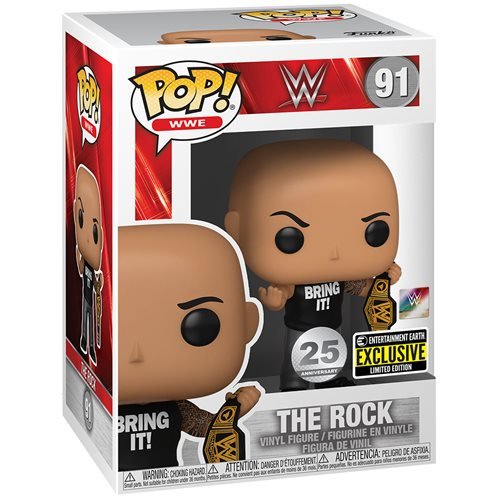 WWE The Rock with Championship Belt # 91