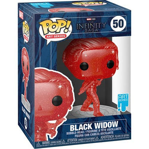 
                
                    Load image into Gallery viewer, Avengers Infinity Saga Black Widow Red Artist Series #50
                
            