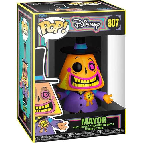 
                
                    Load image into Gallery viewer, The Nightmare Before Christmas Mayor Blacklight Pop! #807
                
            