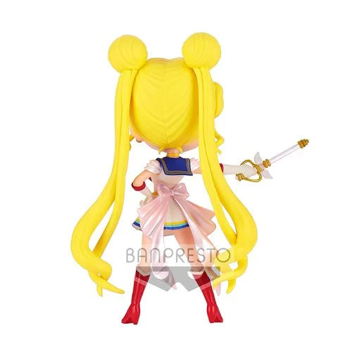 
                
                    Load image into Gallery viewer, Sailor Moon Eternal Super Sailor Moon Kaleidoscope Ver. Q Posket Statue
                
            
