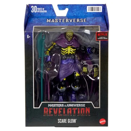 
                
                    Load image into Gallery viewer, Masters of the Universe Masterverse Scare Glow Action Figure
                
            
